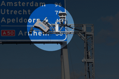 Nieuwe camera langs de A1 bij Deventer flitst niet: dit is wat de camera wél doet