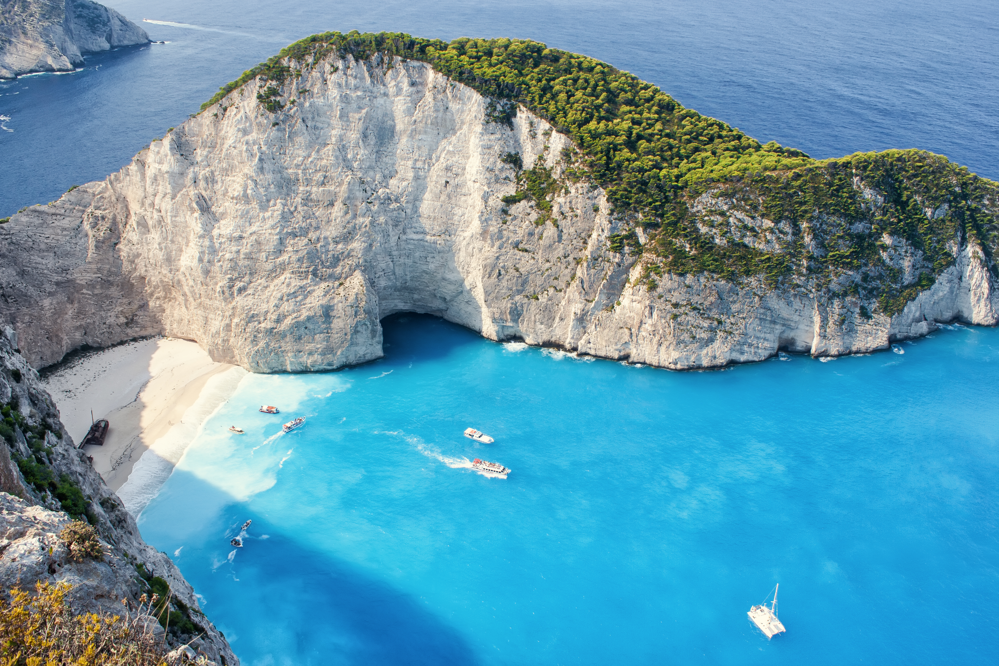Beroemd strand met scheepswrak op Zakynthos blijft deze zomer gesloten