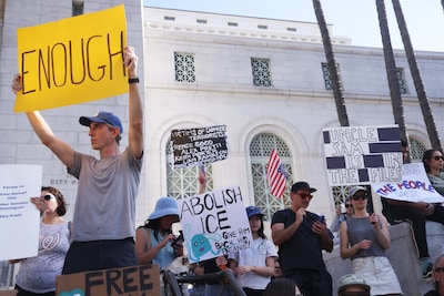 WK begint in Los Angeles, maar angst voor immigratiedienst hangt boven feest: ‘Het is ook míjn land’