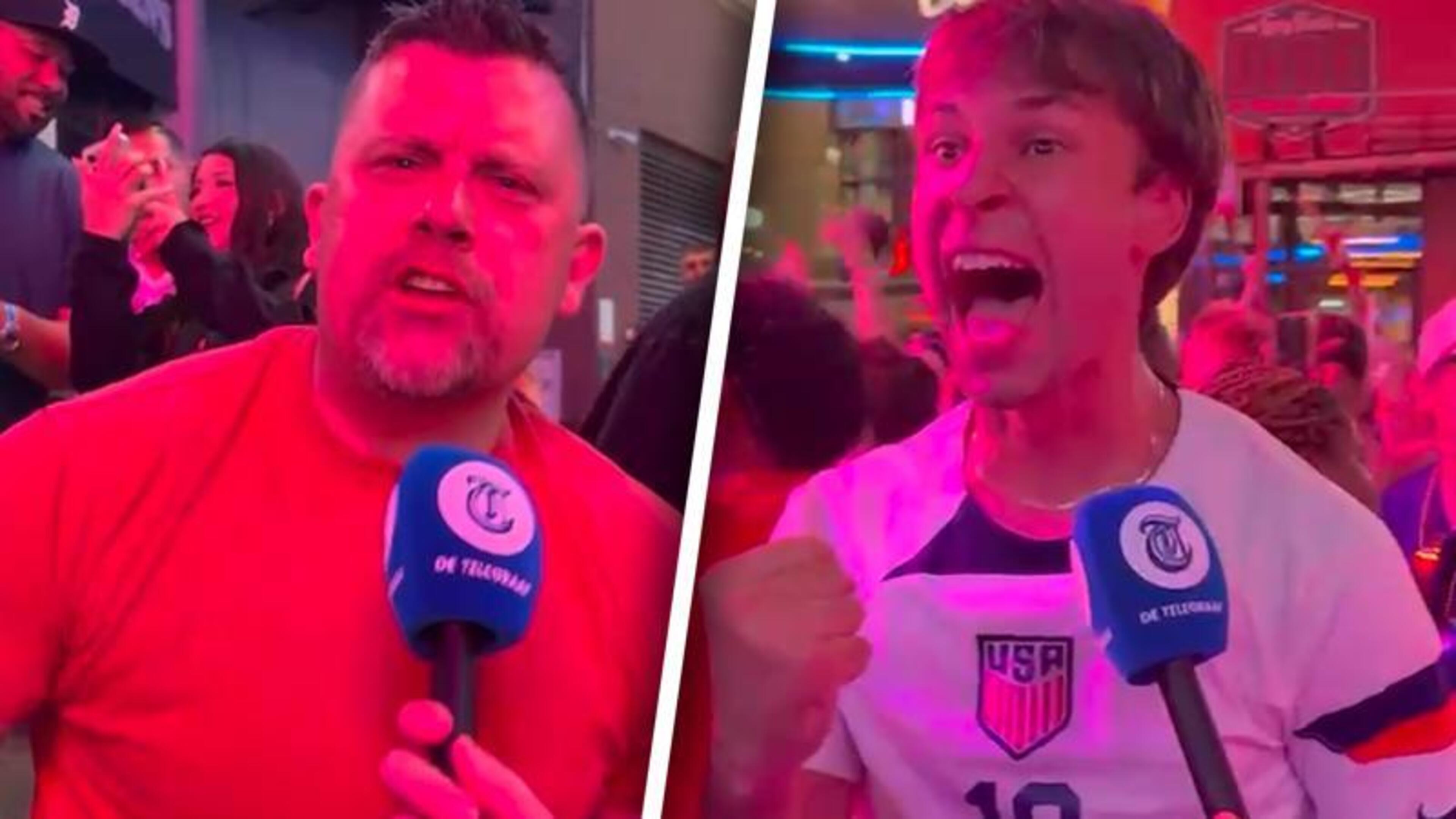 Amerikanen uitzinnig na zege op WK: ‘Nederland verslaan we ook!’