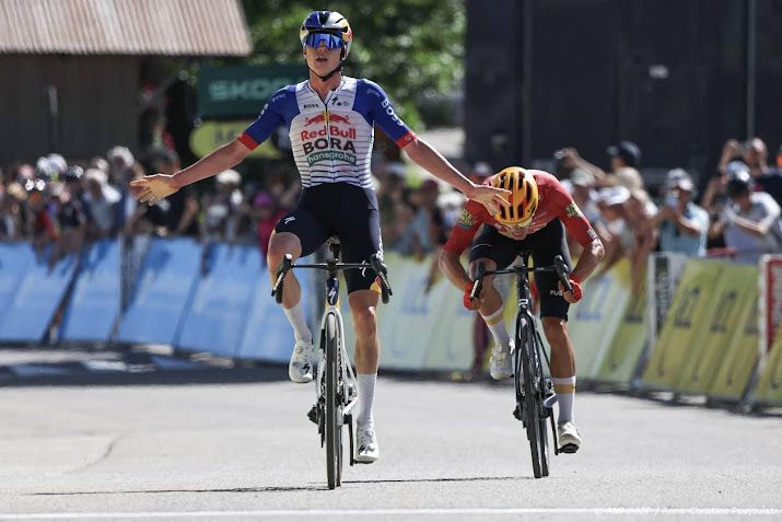 Belg Van Gils wint bergrit in Tour Auvergne-Rhône-Alpes
