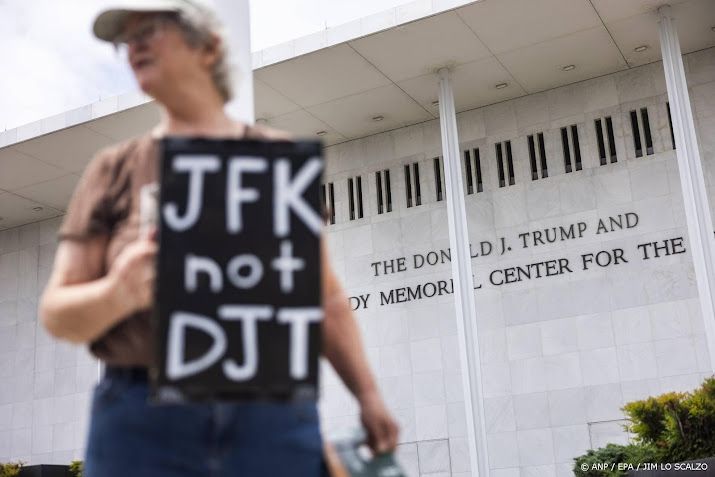 Trump in beroep om naam Kennedy Center
