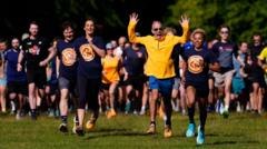 Joy - and a bit of rivalry - at millionth parkrun