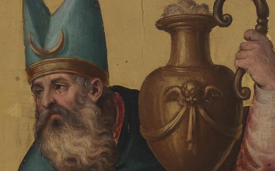 Priesterkleding, alles gereed voor de eredienst