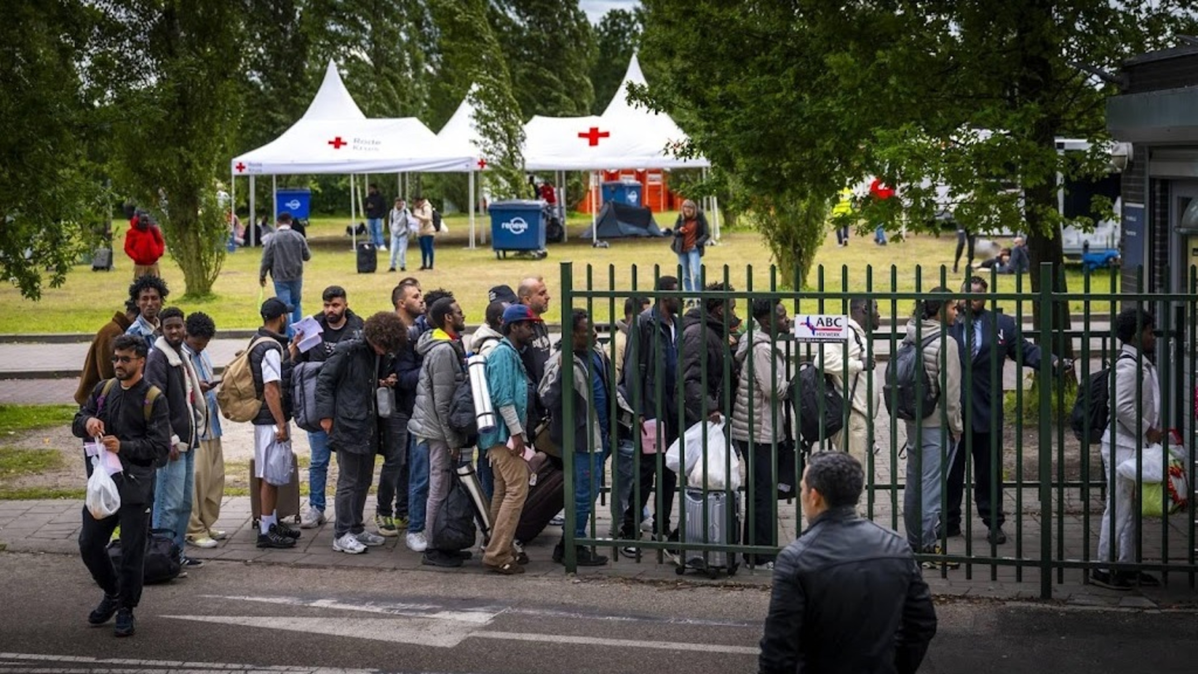 VluchtelingenWerk: onrustige dag in Ter Apel