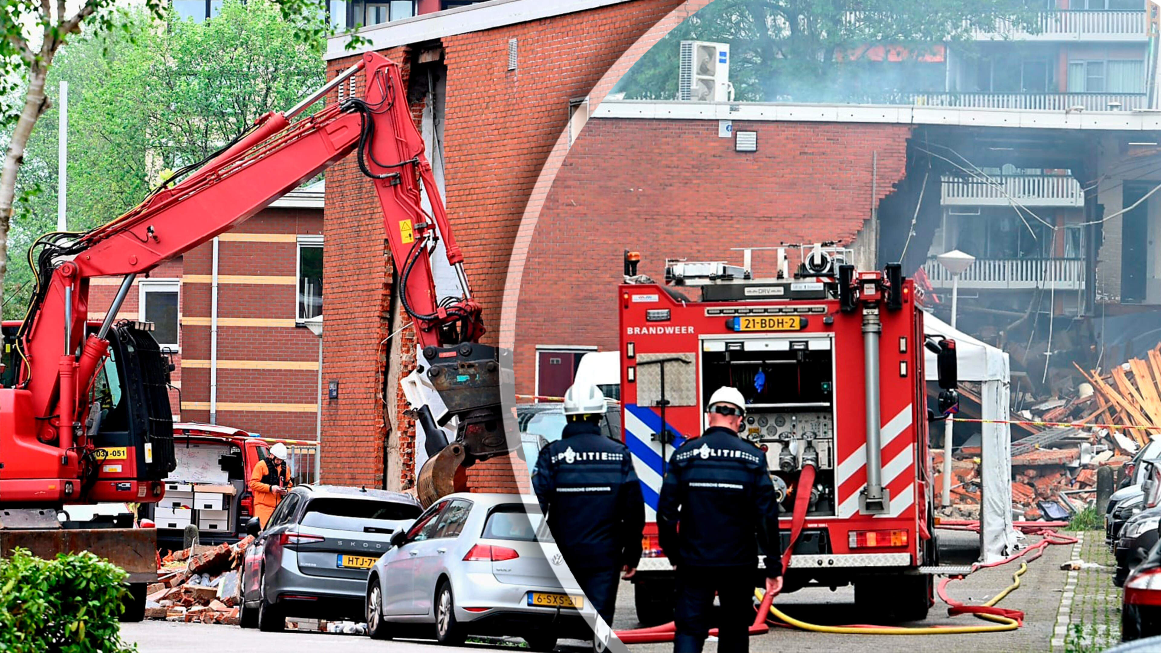 Geschokte buurtbewoners vol vragen na verwoestende explosie onder sportschool: ’Iedereen leek een sleutel te hebben’