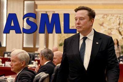 Musk digitaal te gast bij ASML, maar spandoek van medewerkers liegt er niet om: ‘Fuck Musk’