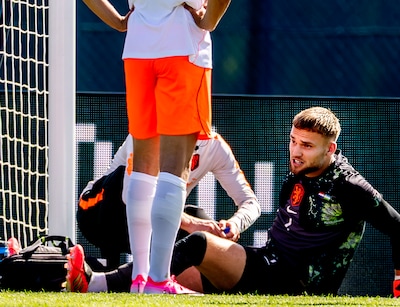 Oranje donderdag nog altijd zonder Bart Verbruggen op het oefenveld