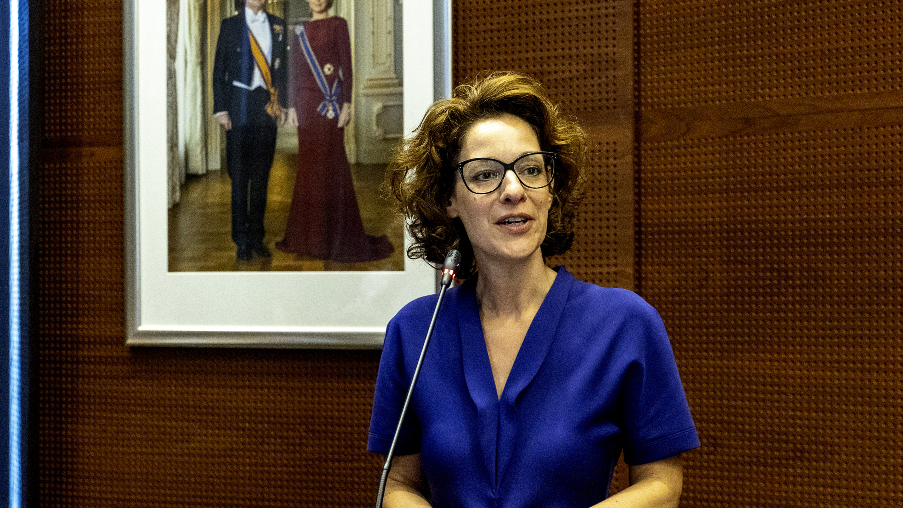 Gaat de wethouder haar boekje te buiten als ’woordvoerder voor het staalbedrijf’? ’Ik heb precies gehandeld volgens ons coalitieakkoord’, zegt Suzanne Klaassen