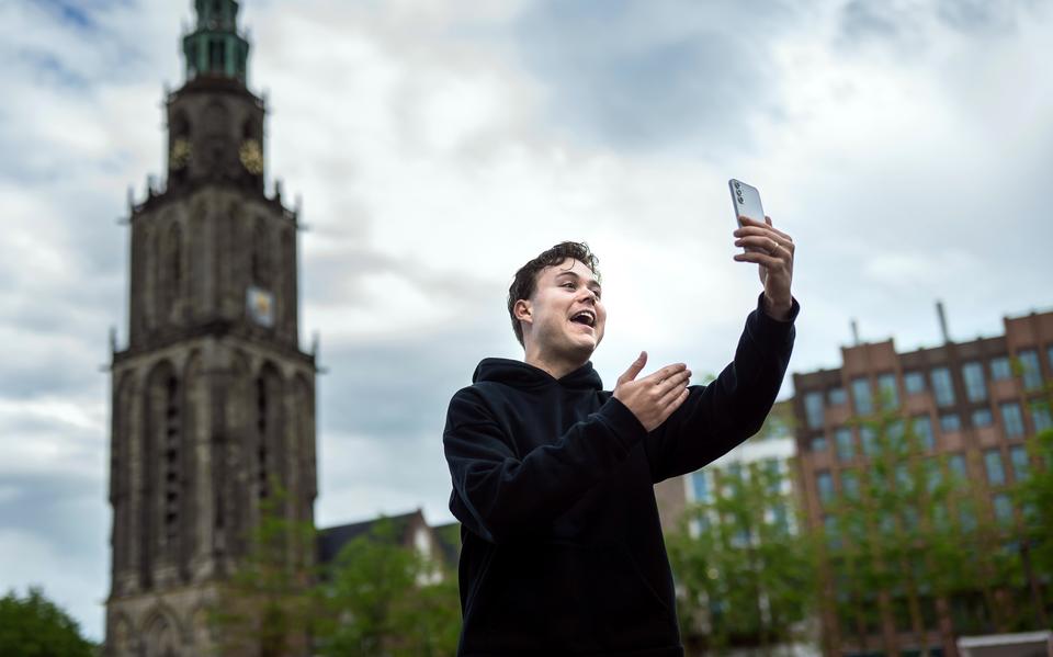 Dit is Sam (21) uit Groningen, de man achter ‘Marco, prima!’