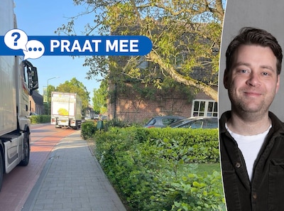 Inwoners van Leende slaan alarm over zwaar vrachtverkeer: ‘Je dendert bijna je bed uit’