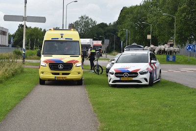 Scooterrijder gaat onderuit in Zaltbommel, slachtoffer naar ziekenhuis