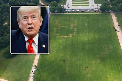 Mysterieuze cijfers verschijnen op gazon bij Witte Huis: ‘Elke bedreiging tegen president Trump nemen we uiterst ernstig’
