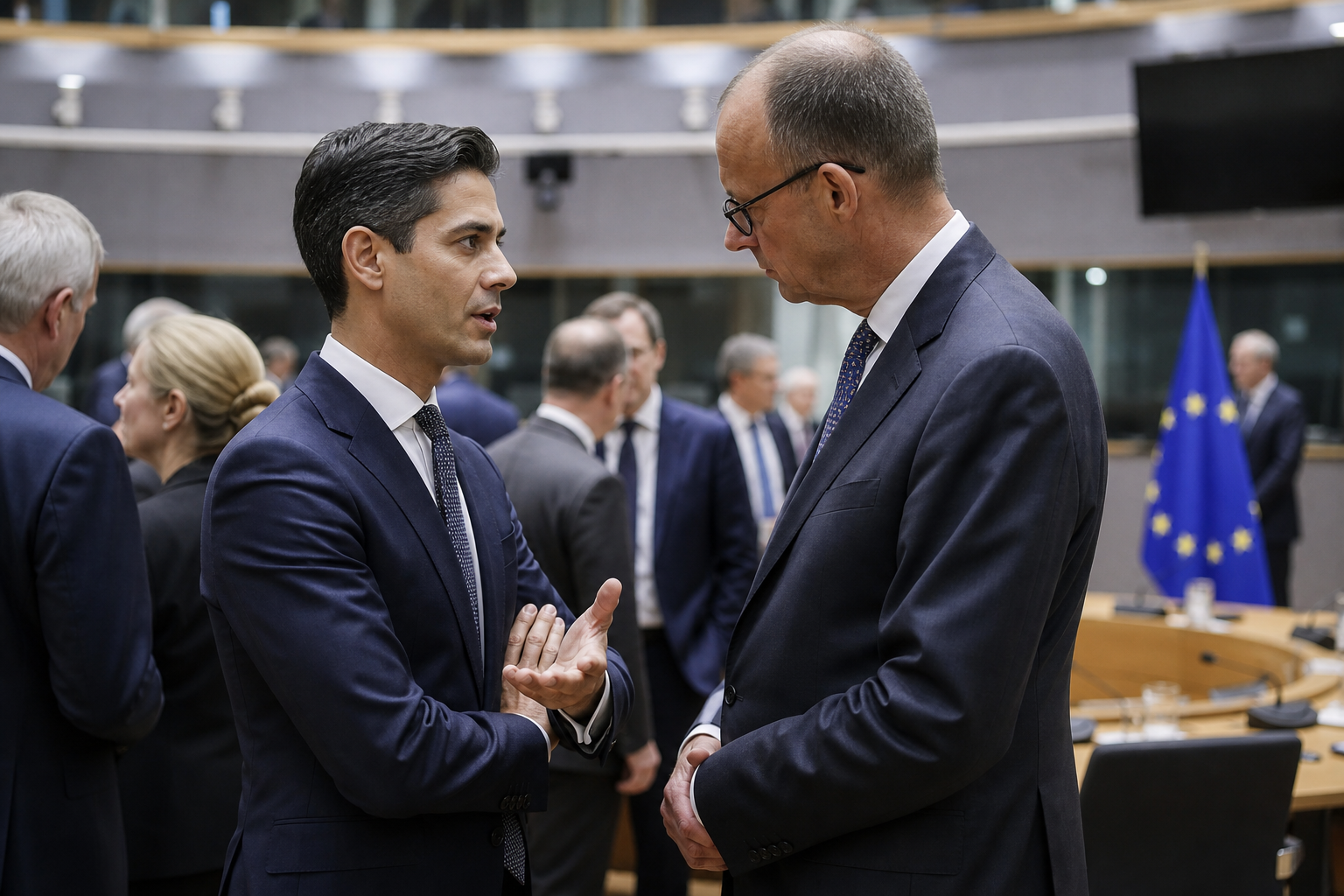 EU-leiders botsen over begroting; Nederland en Duitsland tegen verhoging