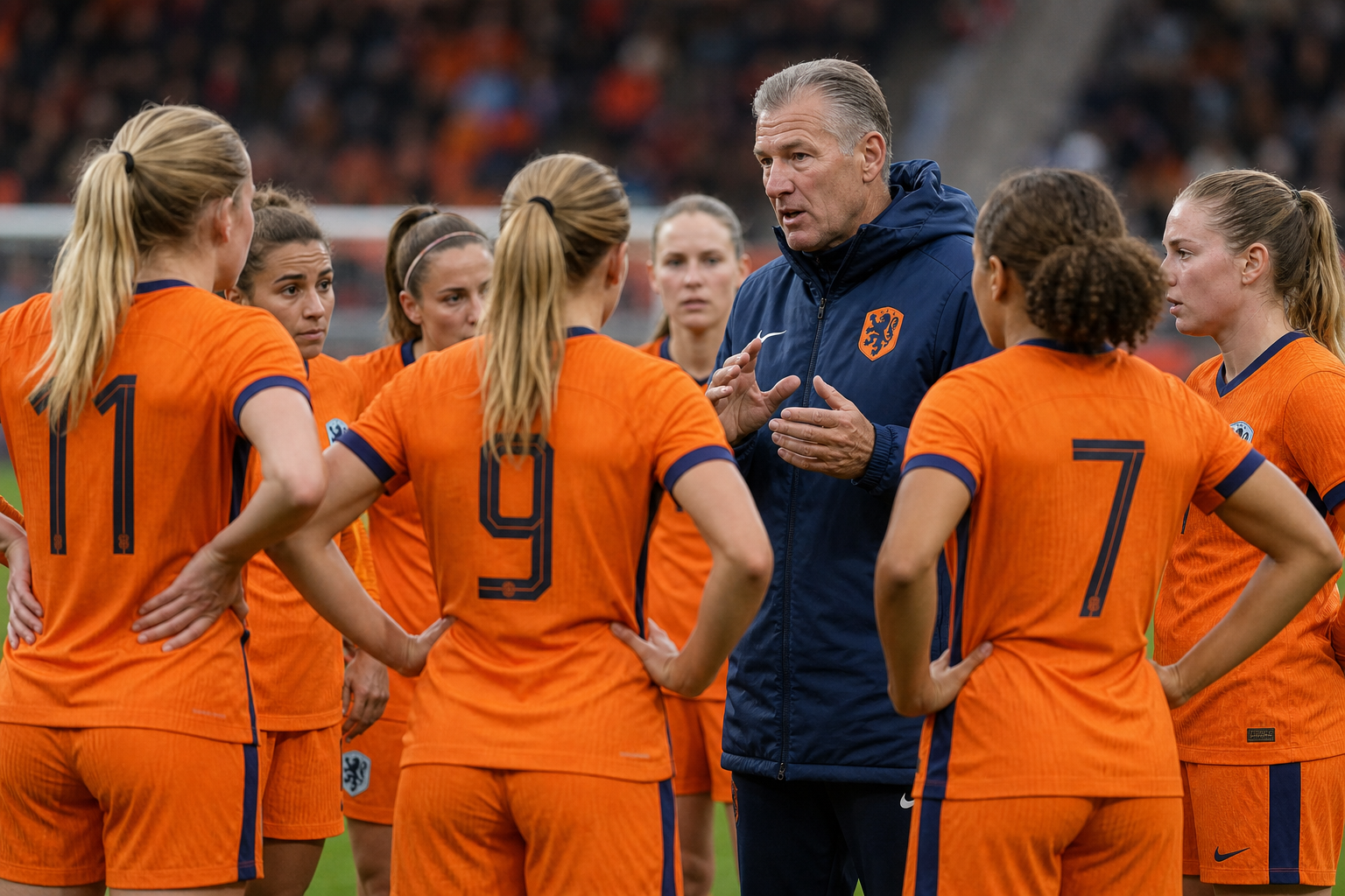Oranje Leeuwinnen treffen Hongarije in WK-play-offs