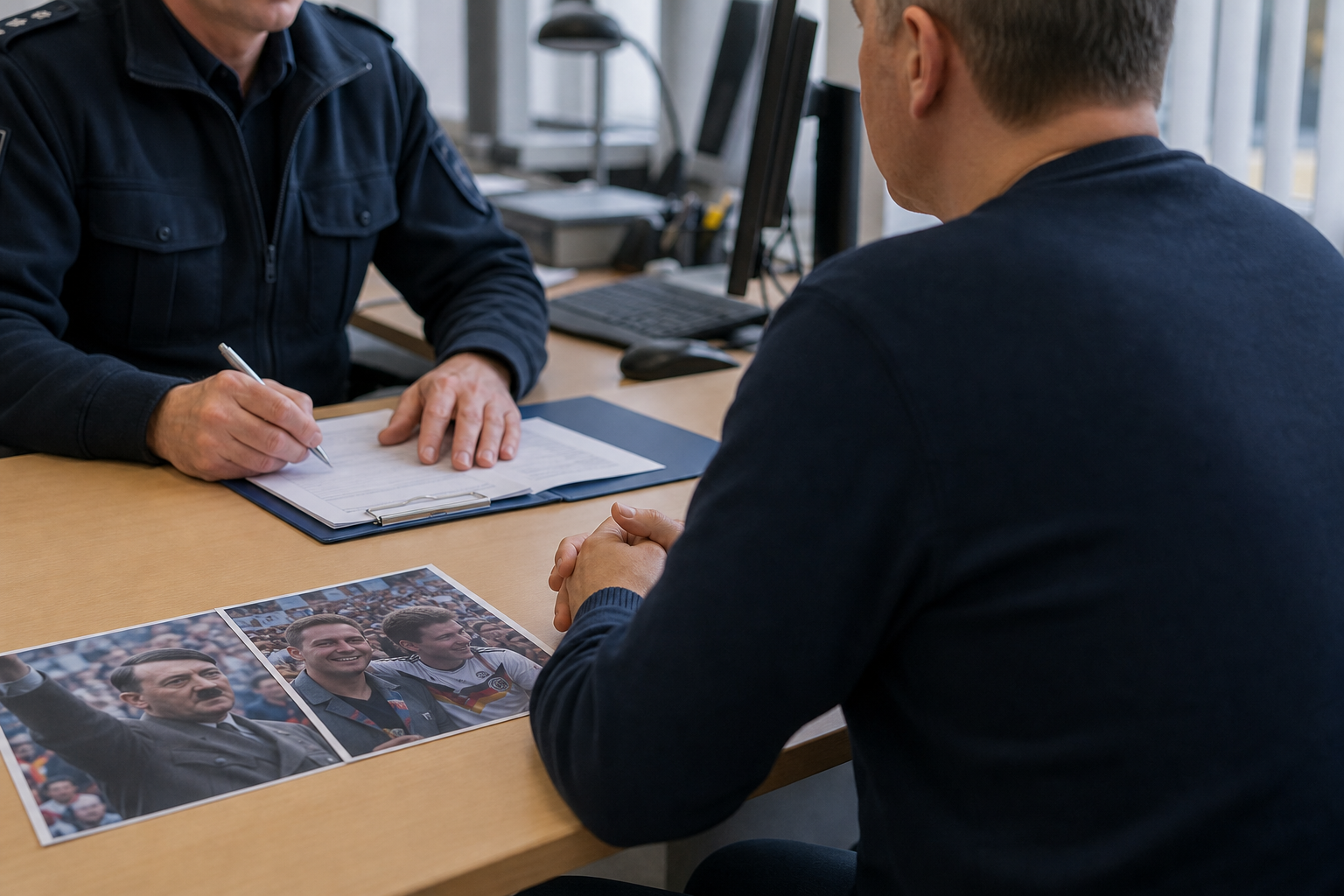 Duitse man doet aangifte om AI-bewerkt Hitlerbeeld op WK