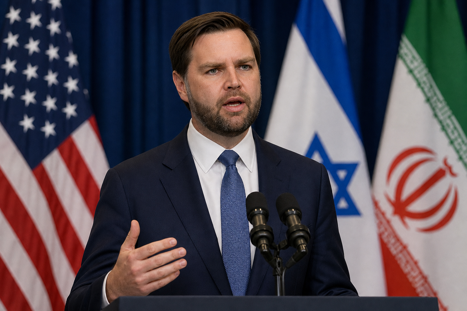 VS-vicepresident Vance: bestand van 60 dagen met Iran ingegaan donderdag
