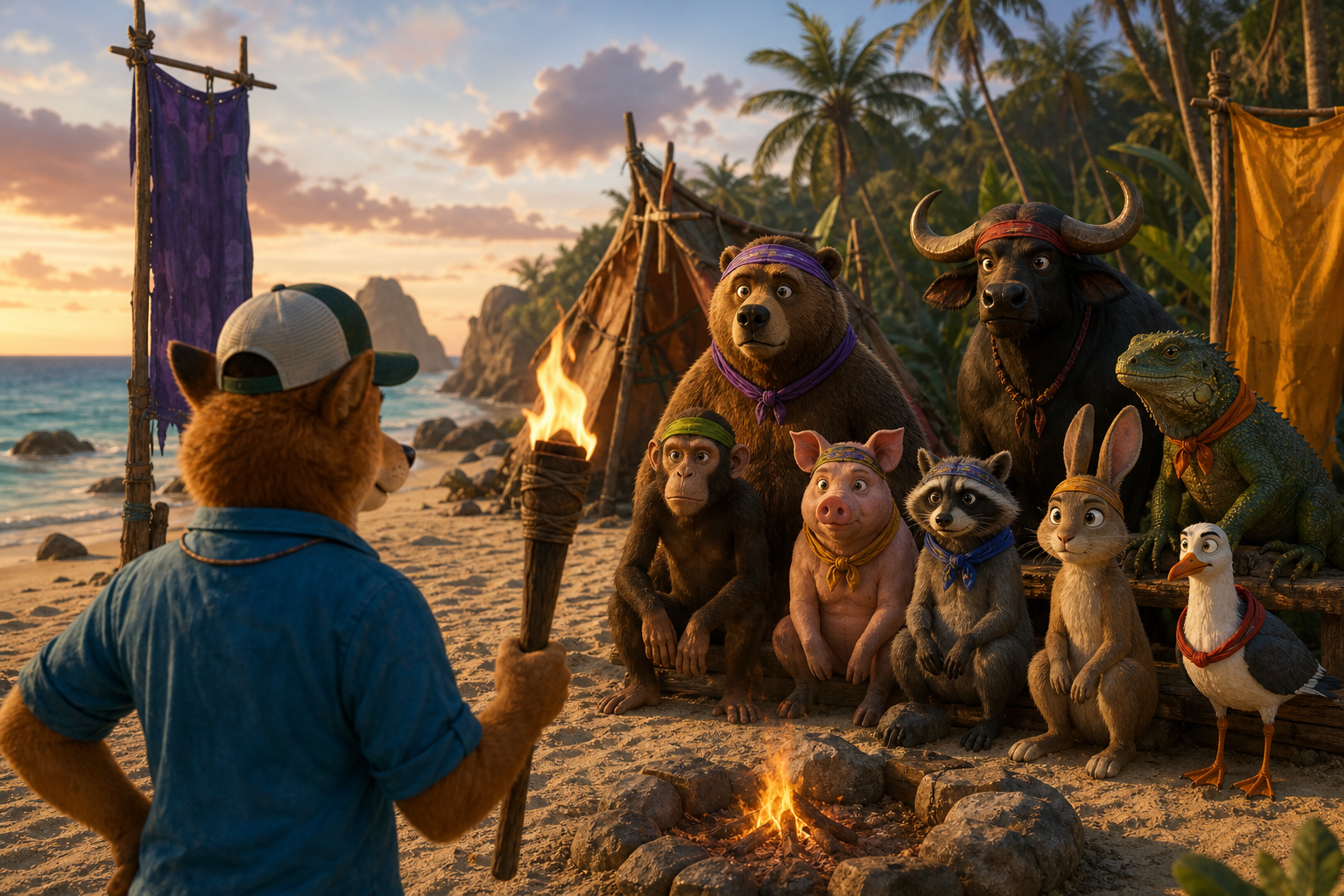 CBS maakt animatiefilm van Amerikaanse Expeditie Robinson