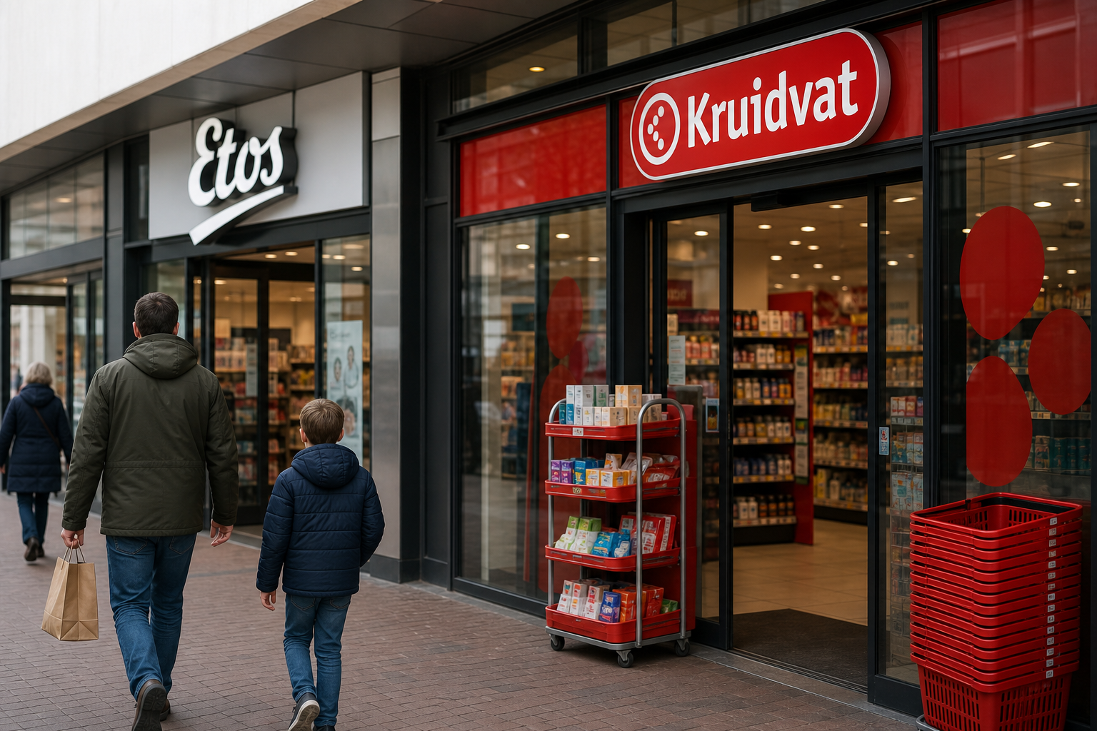 FNV kondigt staking aan bij Etos en Kruidvat op Vaderdag