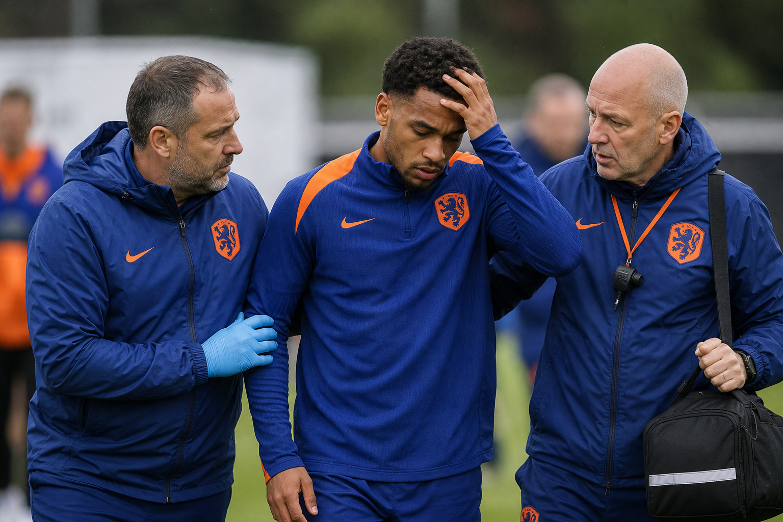 Quinten Timber mist WK-duel Oranje met Zweden door hersenschudding