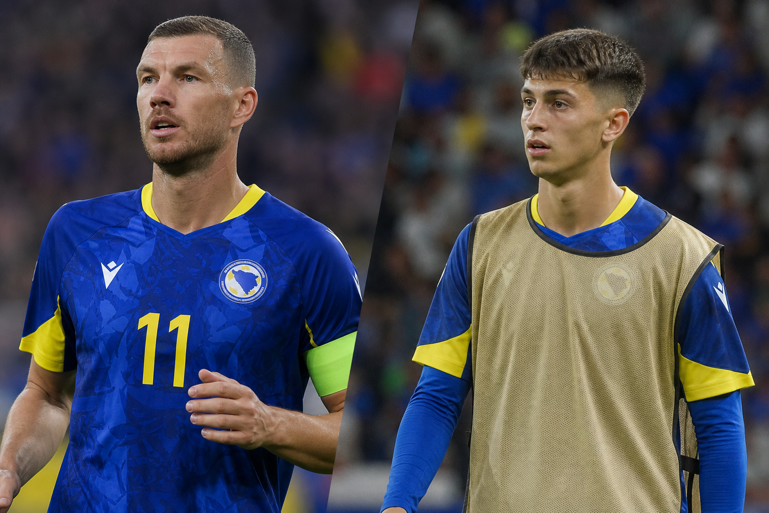 Bosnië start met Dzeko tegen Zwitserland, Bajraktarević op bank
