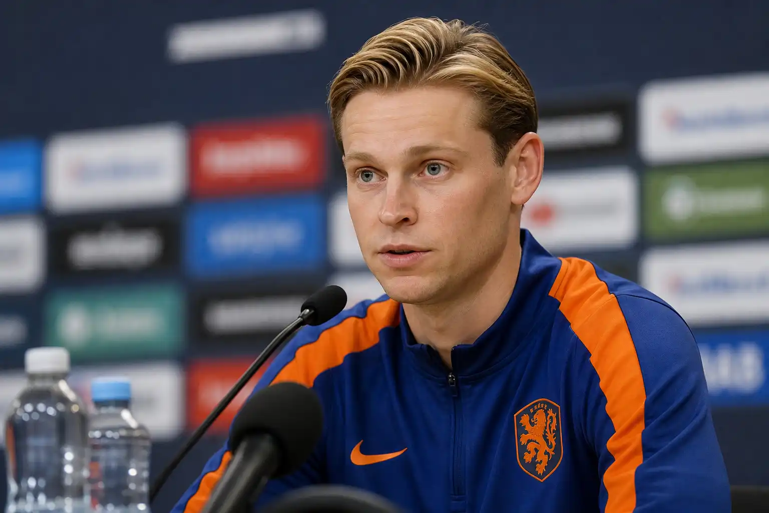 Frenkie de Jong waarschuwt concurrentie: ’Nederlands elftal in zekere zin onvoorspelbaar’