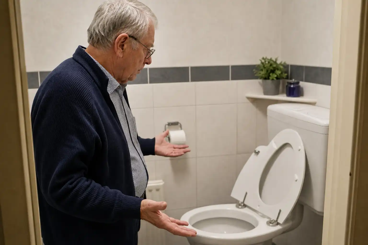 Marcel (72) betaalt 44 jaar lang 5 euro extra voor klusjes, maar nu de wc-bril knapt komt er geen hulp