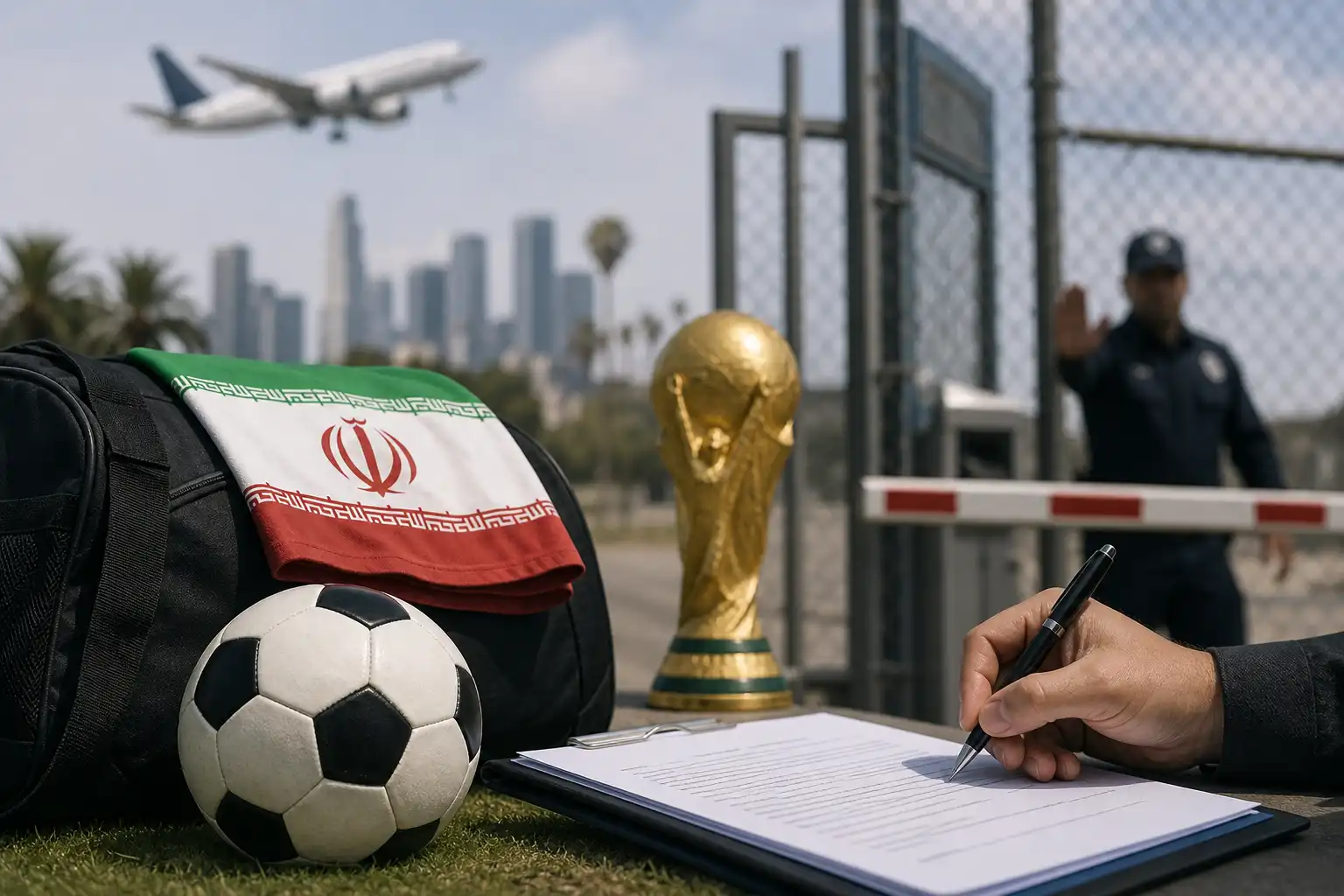 Iraanse voetbalbond gaat klacht indienen bij FIFA vanwege reisbeperkingen op WK