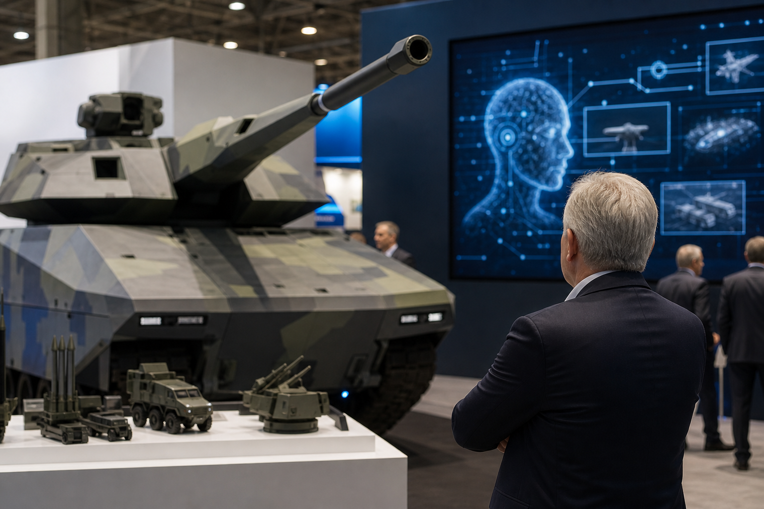 Topman Rheinmetall pleit voor regels voor AI-gebruik in wapens