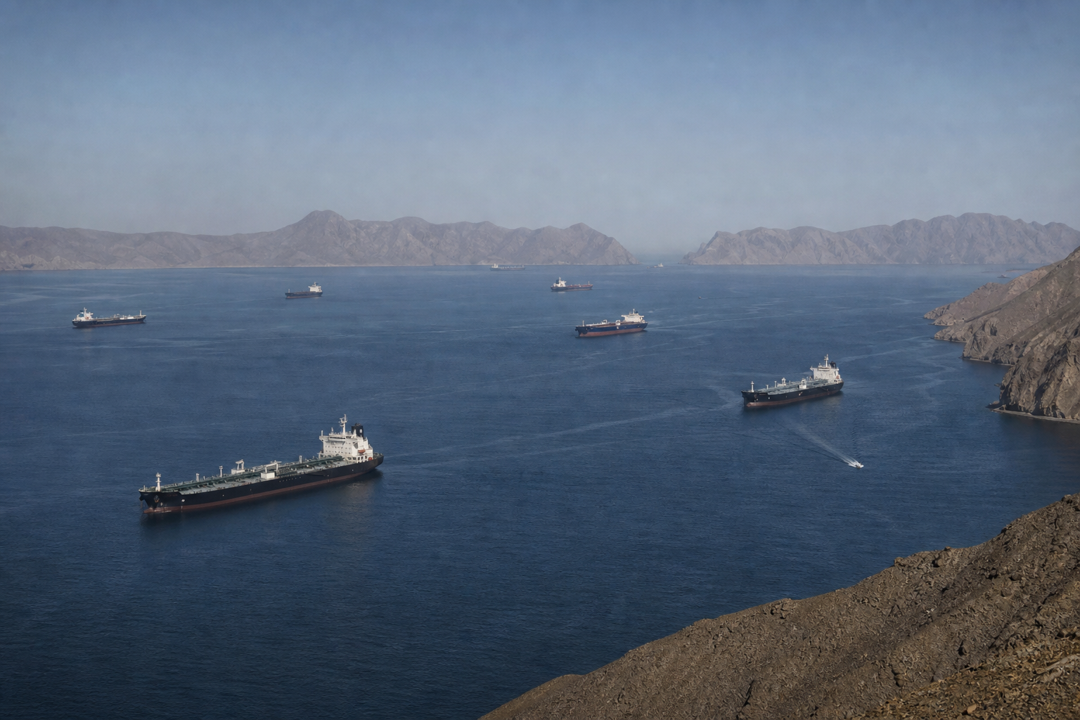 Scheepvaartverkeer Straat van Hormuz neemt af na afblazen overleg VS-Iran