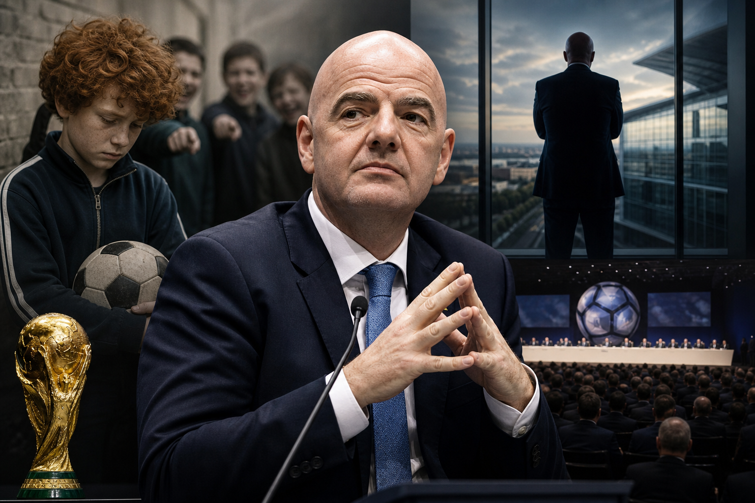 Gianni Infantino: Van gepeste roodharige tot zonnekoning van de FIFA