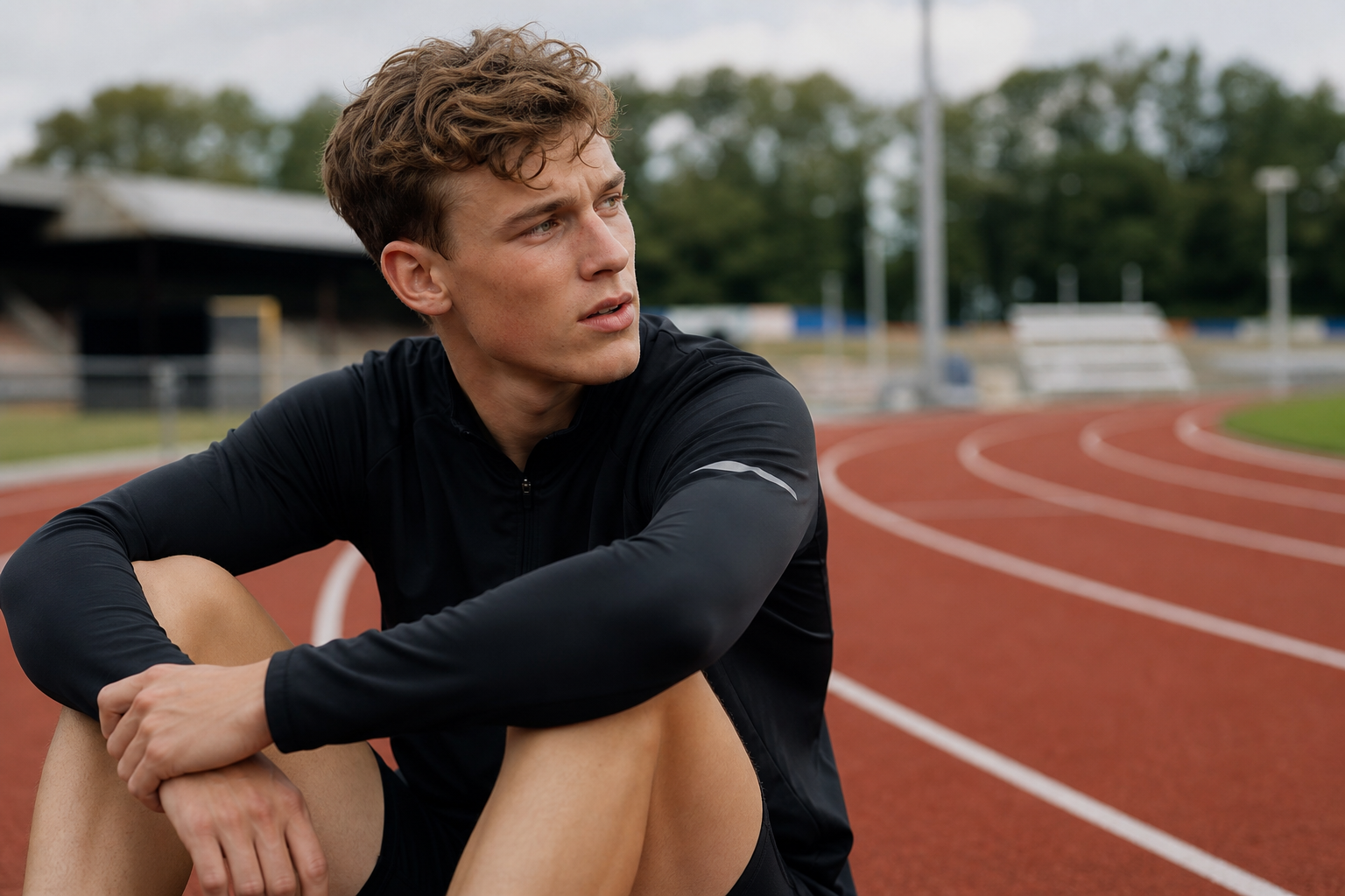 Atleet Niels Laros maakt rentree na negen maanden blessure
