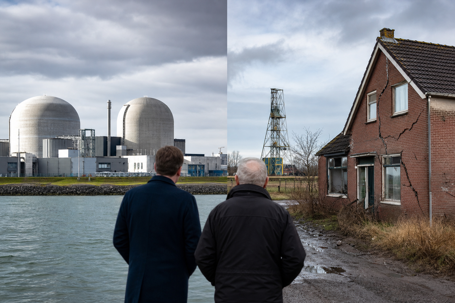 Nog twee locaties over voor kerncentrales; keuze voor Groningen omstreden