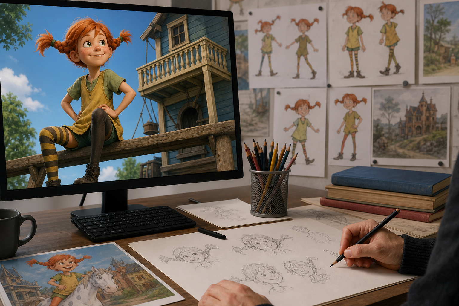 Studiocanal kondigt nieuwe Pippi Langkous-animatieserie aan