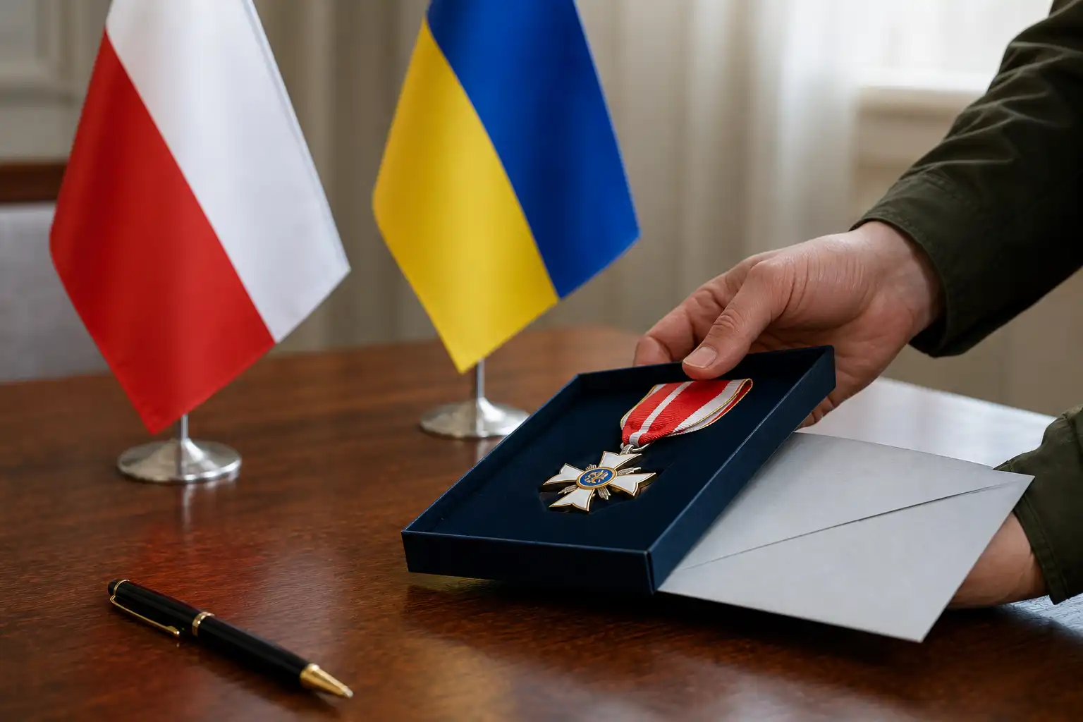 Stafchef Zelensky geeft Poolse medaille terug na diplomatieke rel