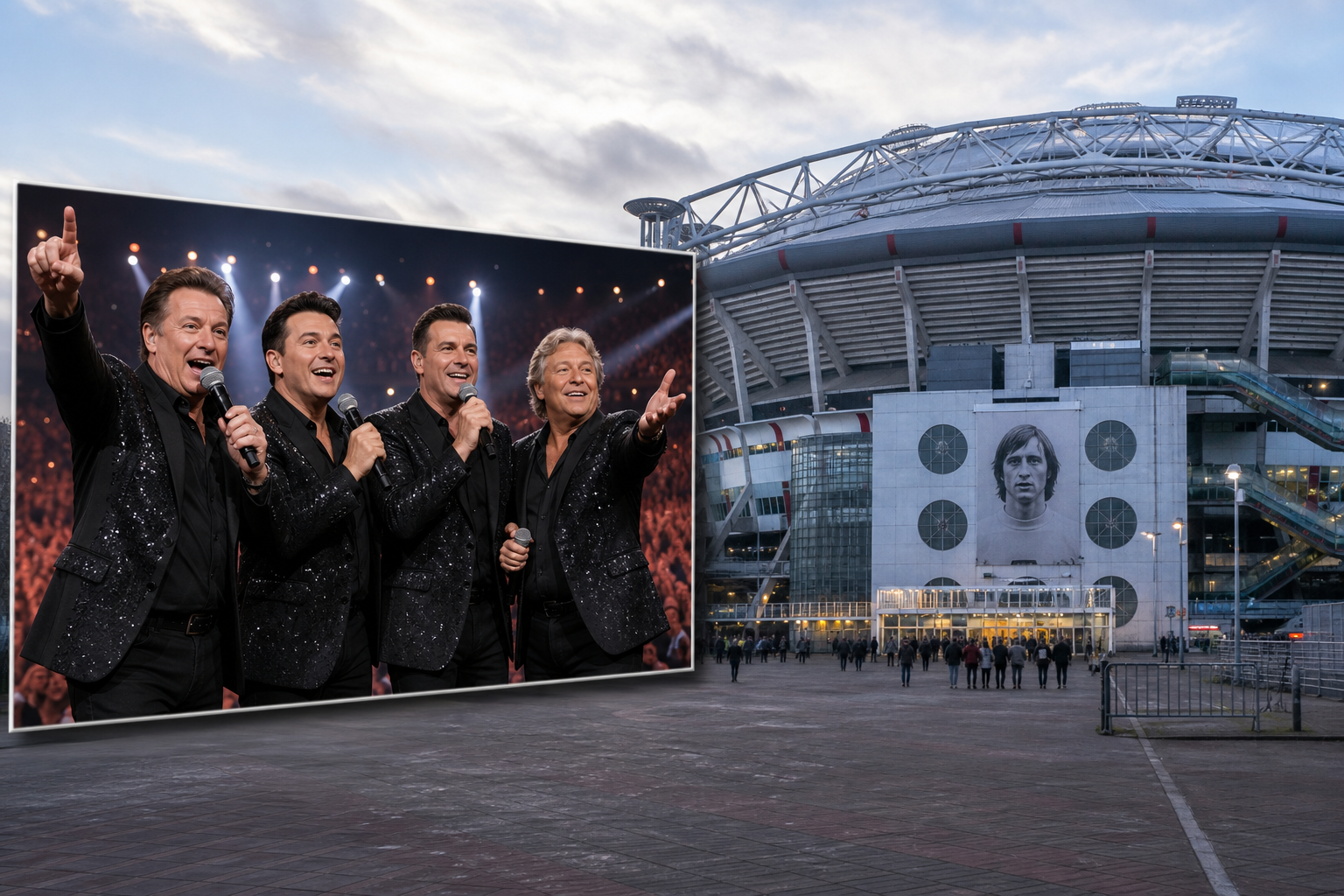 Toppers in Concert terug in Johan Cruijff ArenA in 2027; Ajax mogelijk zonder thuisbasis bij play-offs