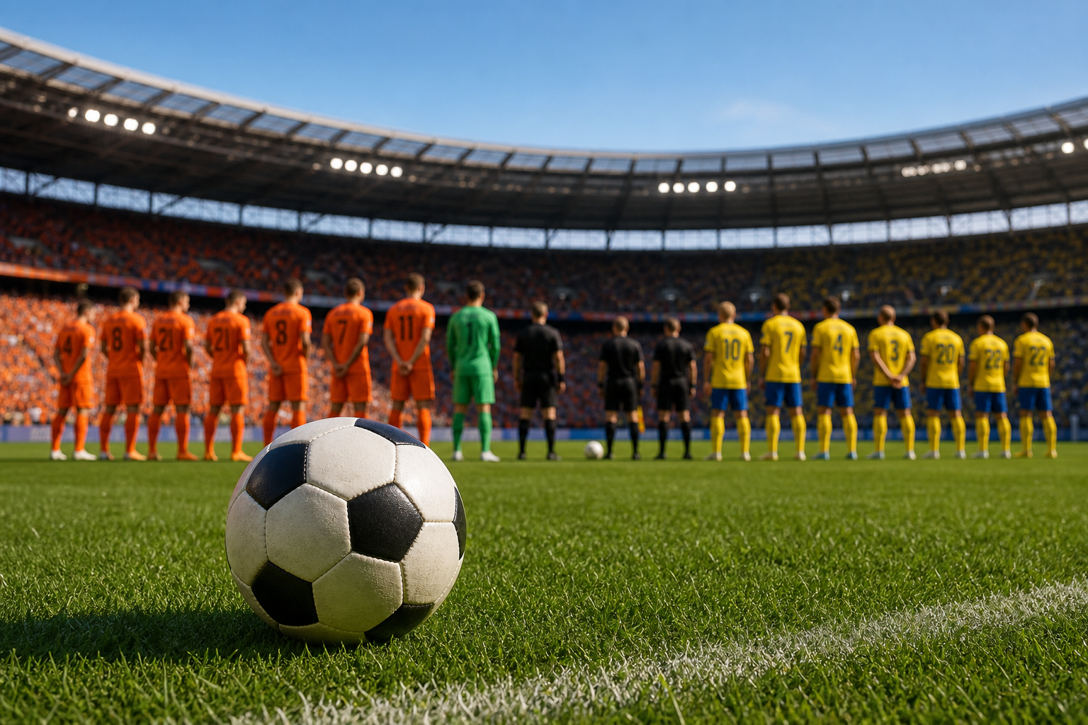 Nederland-Zweden WK-wedstrijd op zaterdagavond