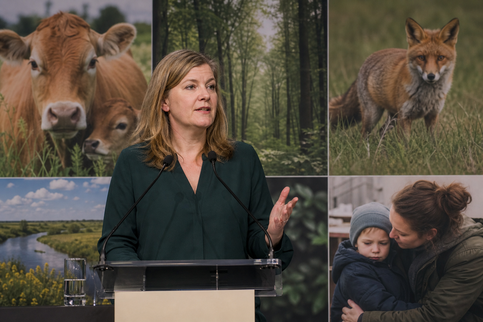 Nieuwe PvdD-leider Teunissen belooft op te komen voor dieren en mensen