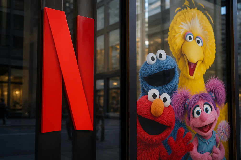 Netflix maakt film van Sesamstraat met Rideback en Sesame Workshop