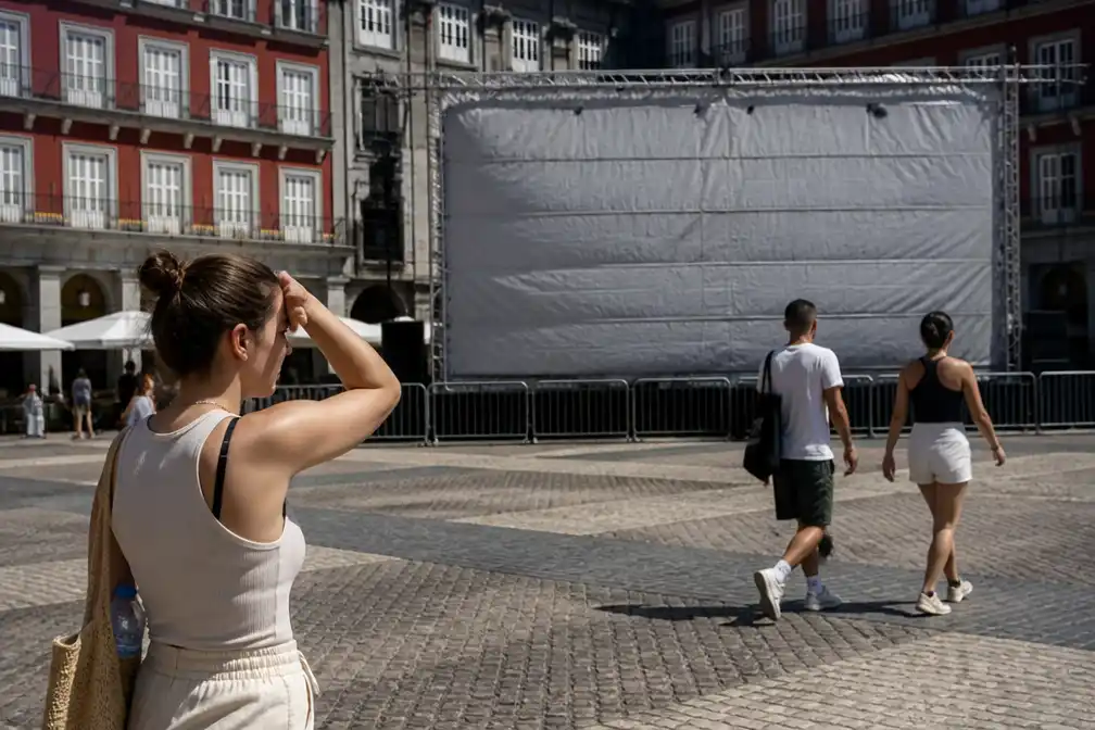 Vertoning Spanje-Saoedi-Arabië in Madrid geschrapt wegens extreme hitte