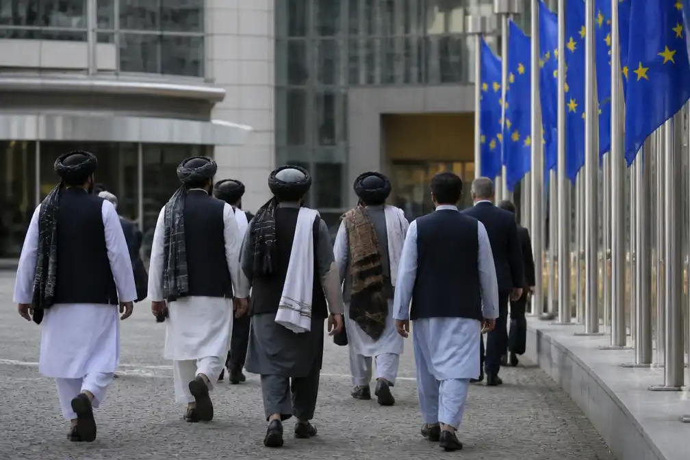 Taliban-delegatie onderweg naar Brussel voor overleg met EU