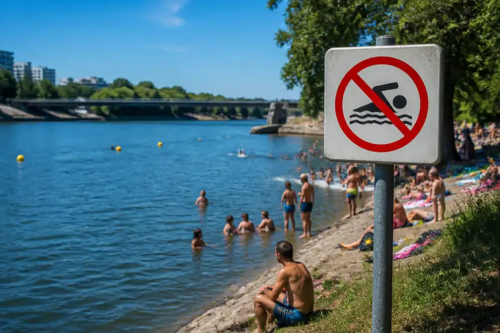Ongeveer twintig verdrinkingen in Frankrijk tijdens hittegolf