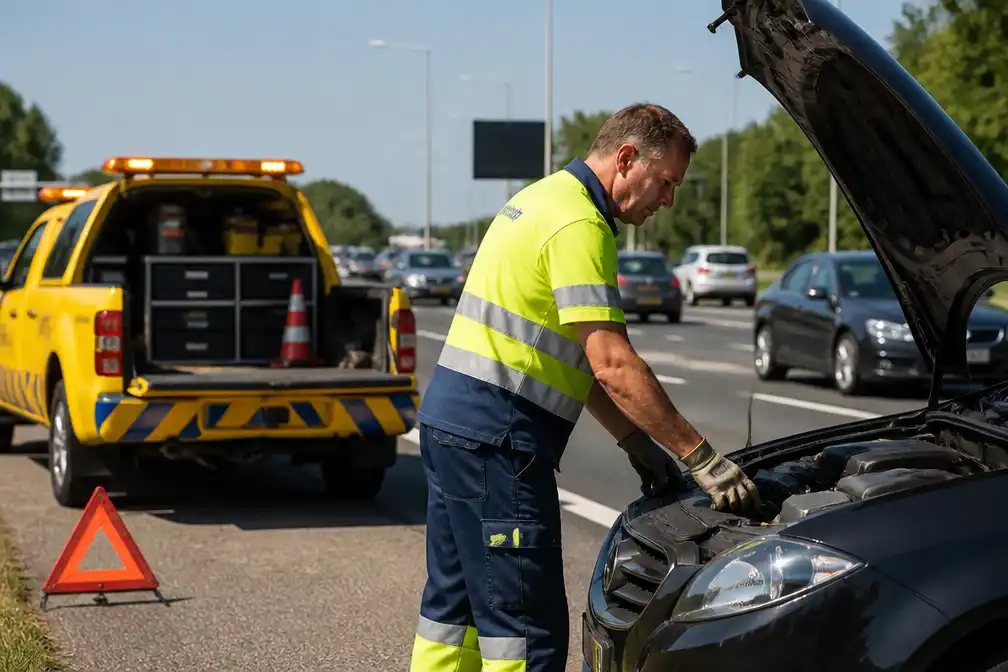 ANWB zet tot en met zondag maximaal wegenwachten in vanwege hitte